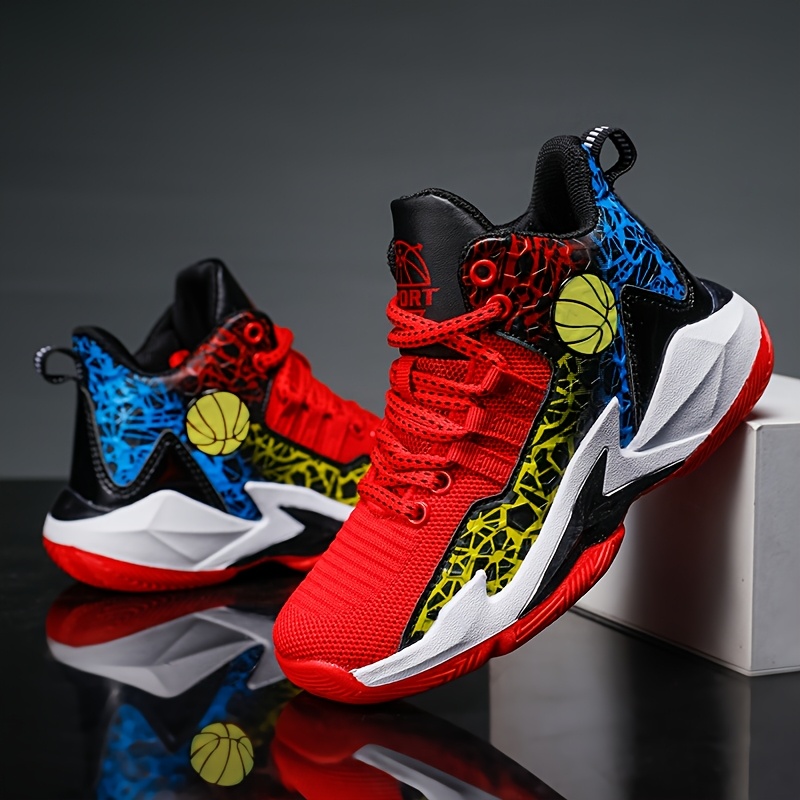 kids basketball sneakers breathable upper soft insole tpr Temu