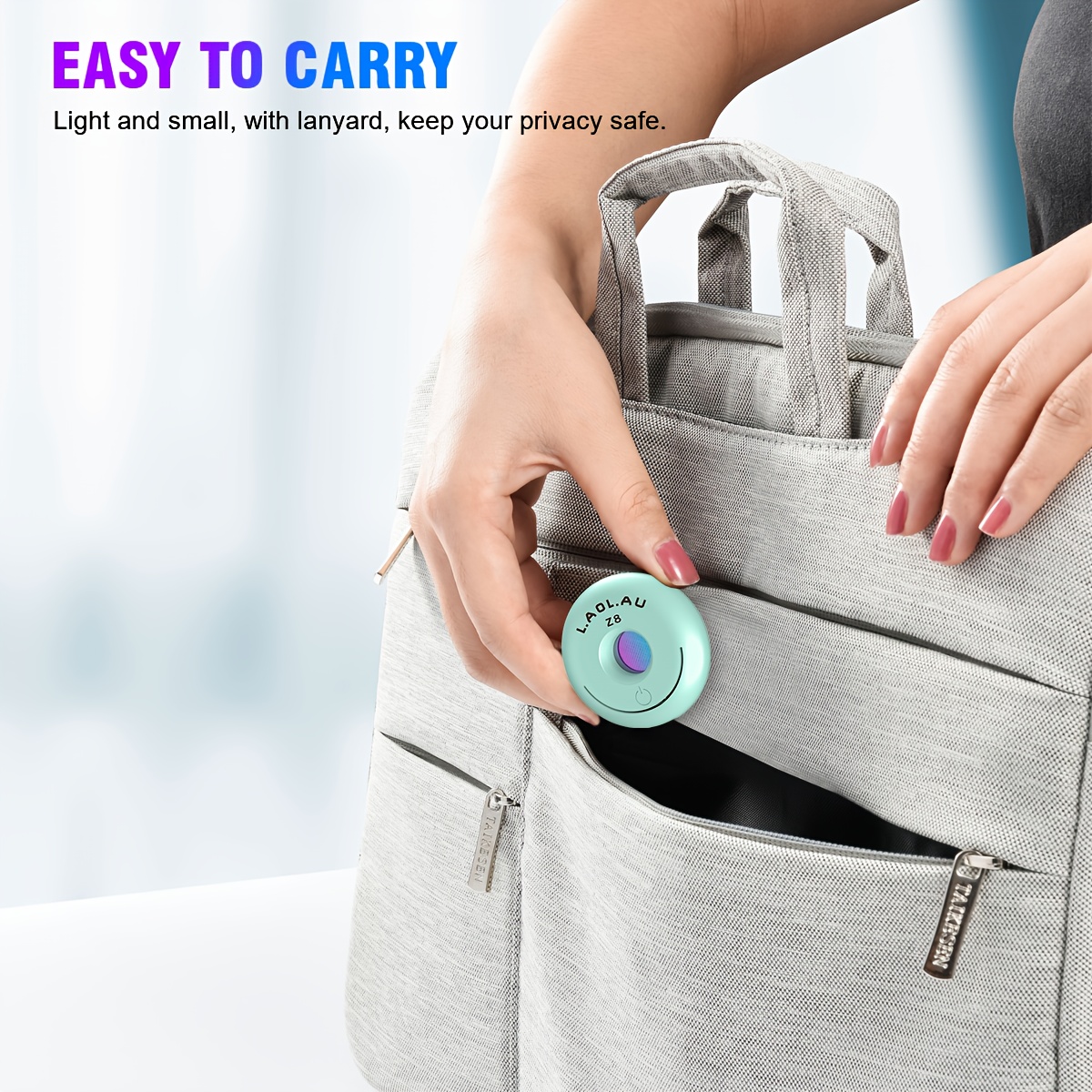 1 detector de cámaras ocultas para hotel y vestidores, compacto, portátil y recargable, esencial para viajes, regalo para novias y familia