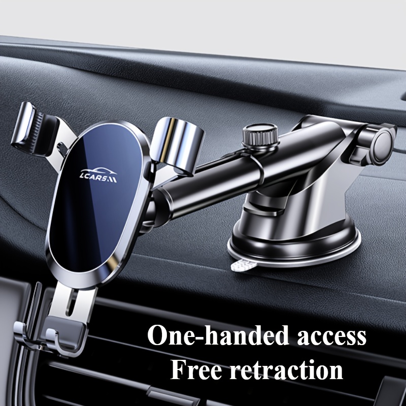 Mobile Phone Car Mount, Car Navigation, New Car Dashboard Support, Universal For Models, Compatible With Most Smartphones