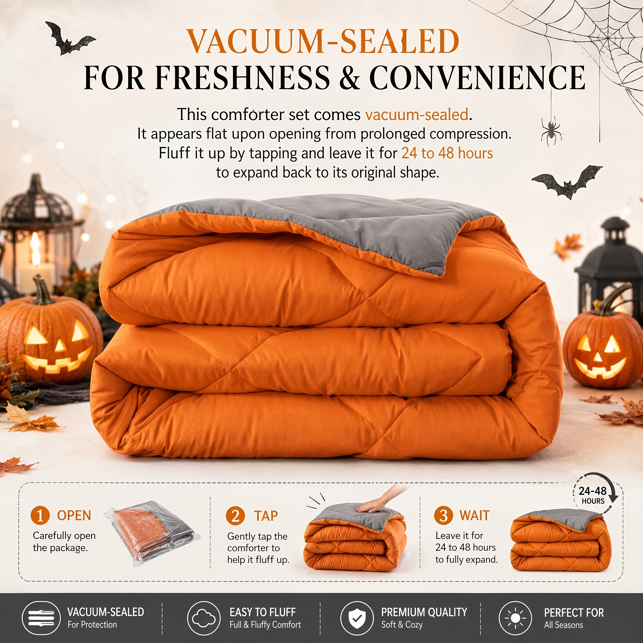 7PCS Thick Comforter Set – Soft All-Season Bed in a Bag with Comforter, Sheets & Pillowcases — Zaynora Luxury Marketplace