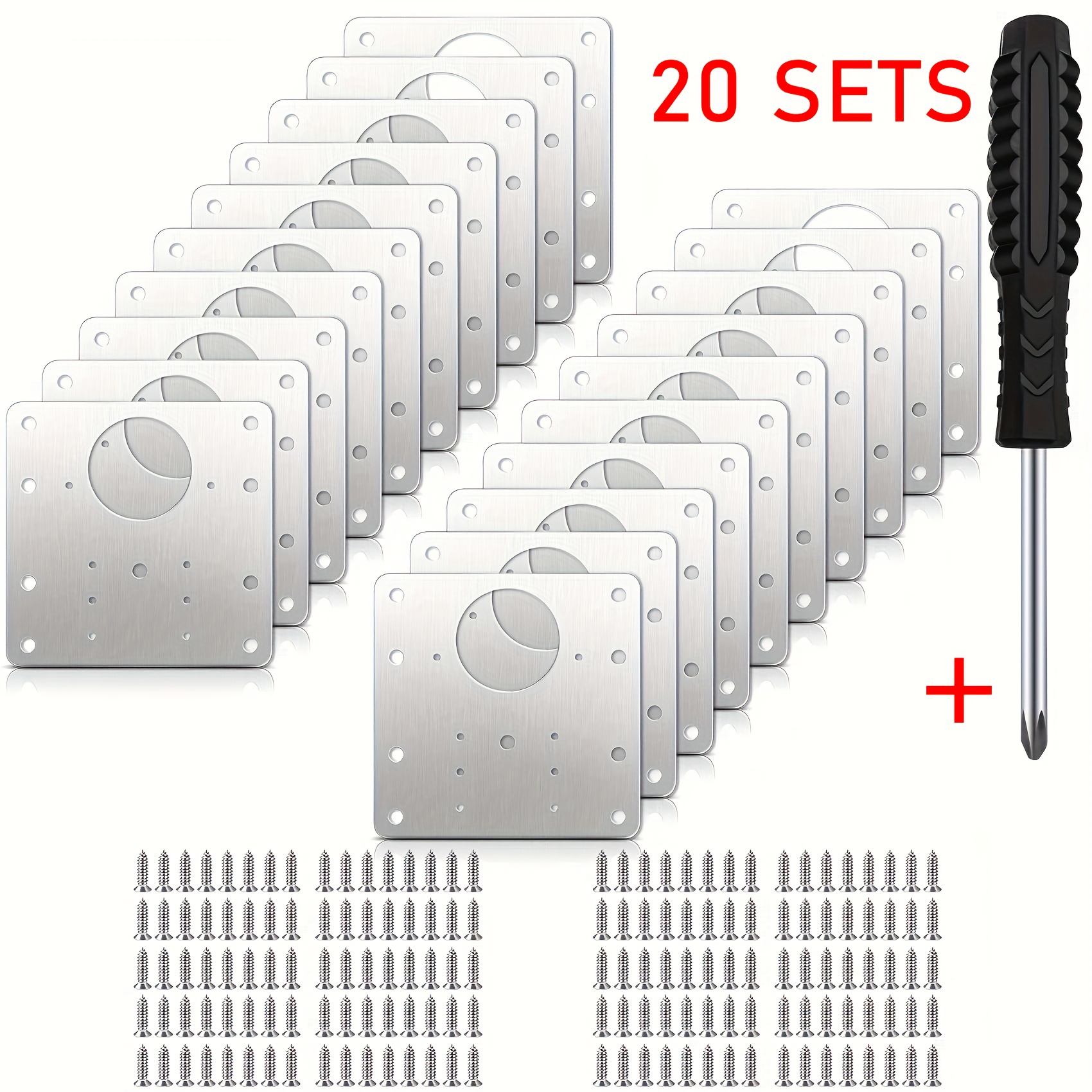 Kitchen Door Hinge Repair Plate Temu United States