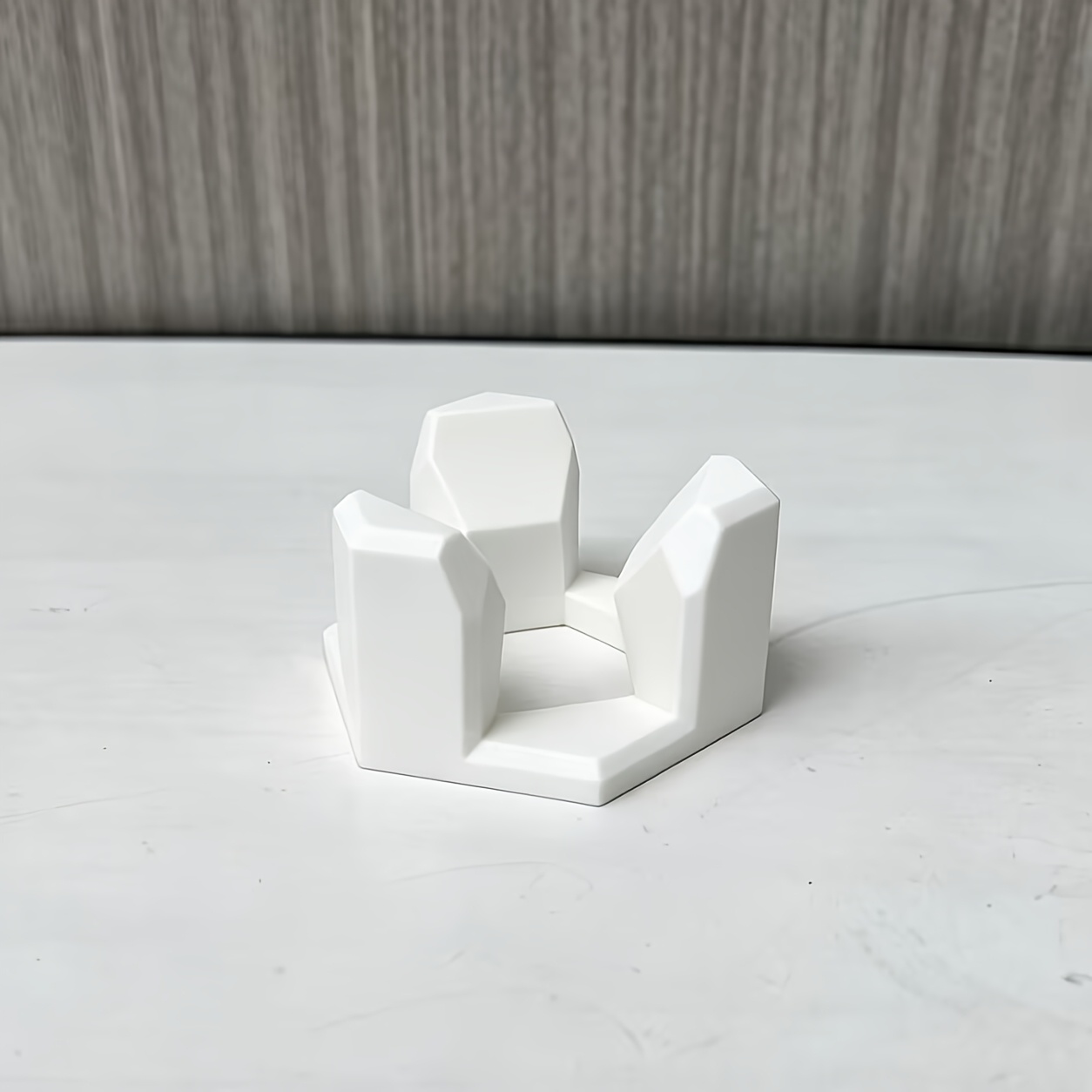 TEMU Base imprimée en 3D pour présentoir , rangement pour cubes de vitesse 3x3, décoration de bureau/bureau d'étude/table de chevet, base -rayures et