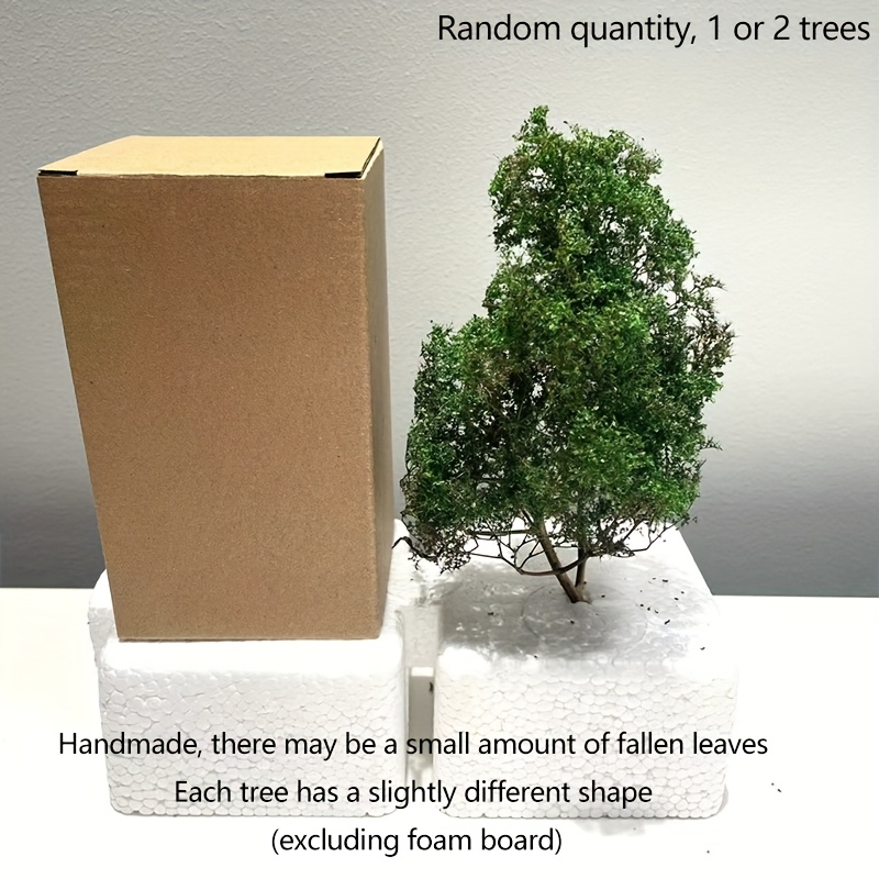 Miniature Tree Model Kit, Random 1 Trees, In , Handcrafted Garden Micro Landscape For Train Layouts, Diy Military Model Making, Dollhouses, And Fairy Gardens
