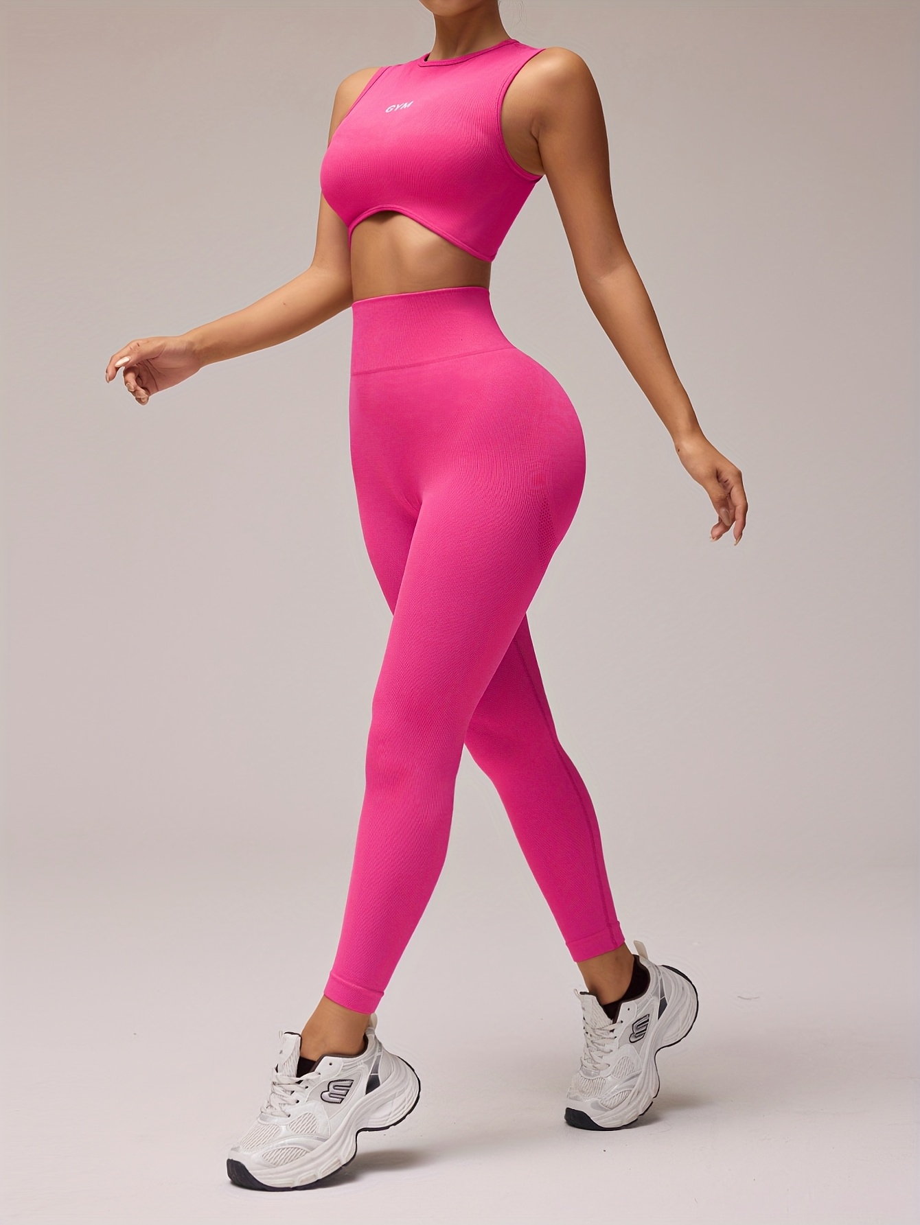 Skinny Breathable Yoga Set High Waist