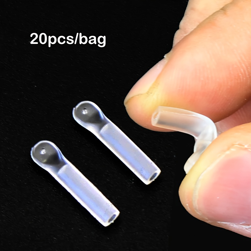 E-shop 20 Stück Rigtrip Schnellwechsel-Karpfenangel-Floatadapter – Transparente ABS-Plastik Floats mit elastischem Design, werkzeugfreie Montage &