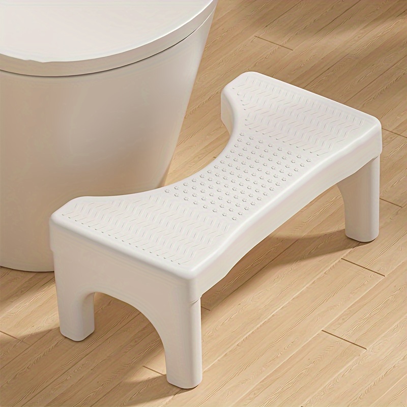 1pc of toilet  stool adult toilet seat stool detachable for   support plastic with thick non slip pads suitable for squatting home  stool ideal for   placement portable toilet stool toilet aid suitable for   room types