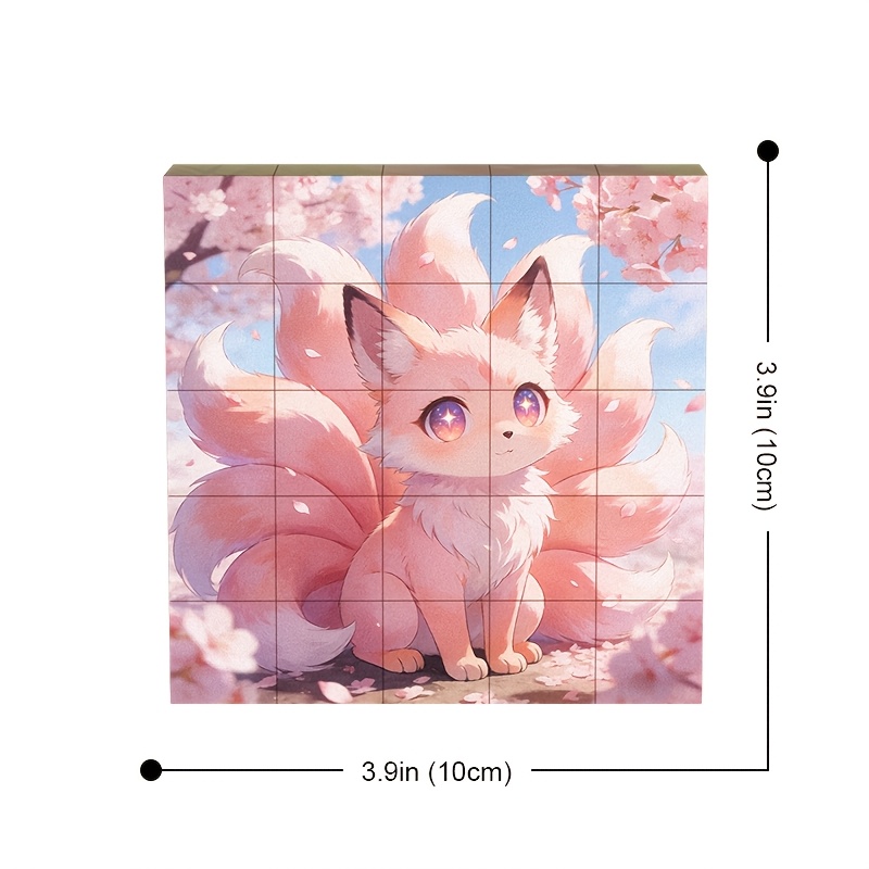 25pcs Magnetic Cubes Animal Patterns Set