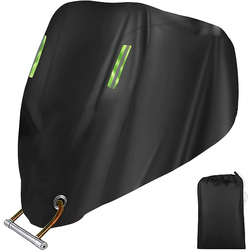 TEMU Universal Motorcycle Cover, Snow Protection, Cold Protection, Sunshade, Insulation, Summer Shade, And Dust Protection, Thickened Full Cover Car