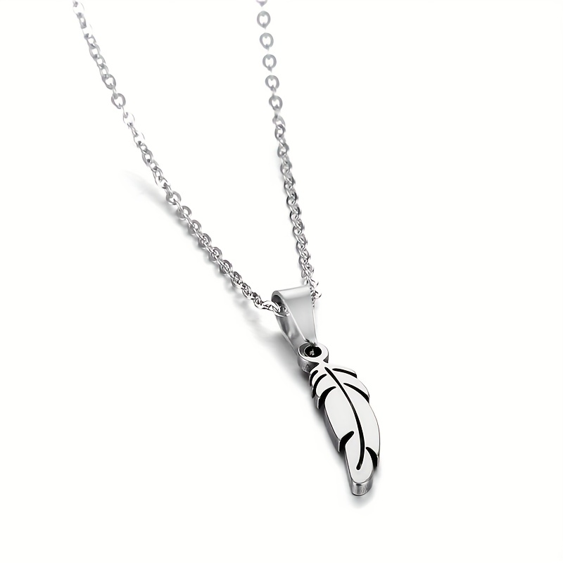 304 Stainless Pendant Necklace For Women, Minimalist Collarbone Chain, Suitable For Men And Women Daily Wear, Holiday Gift