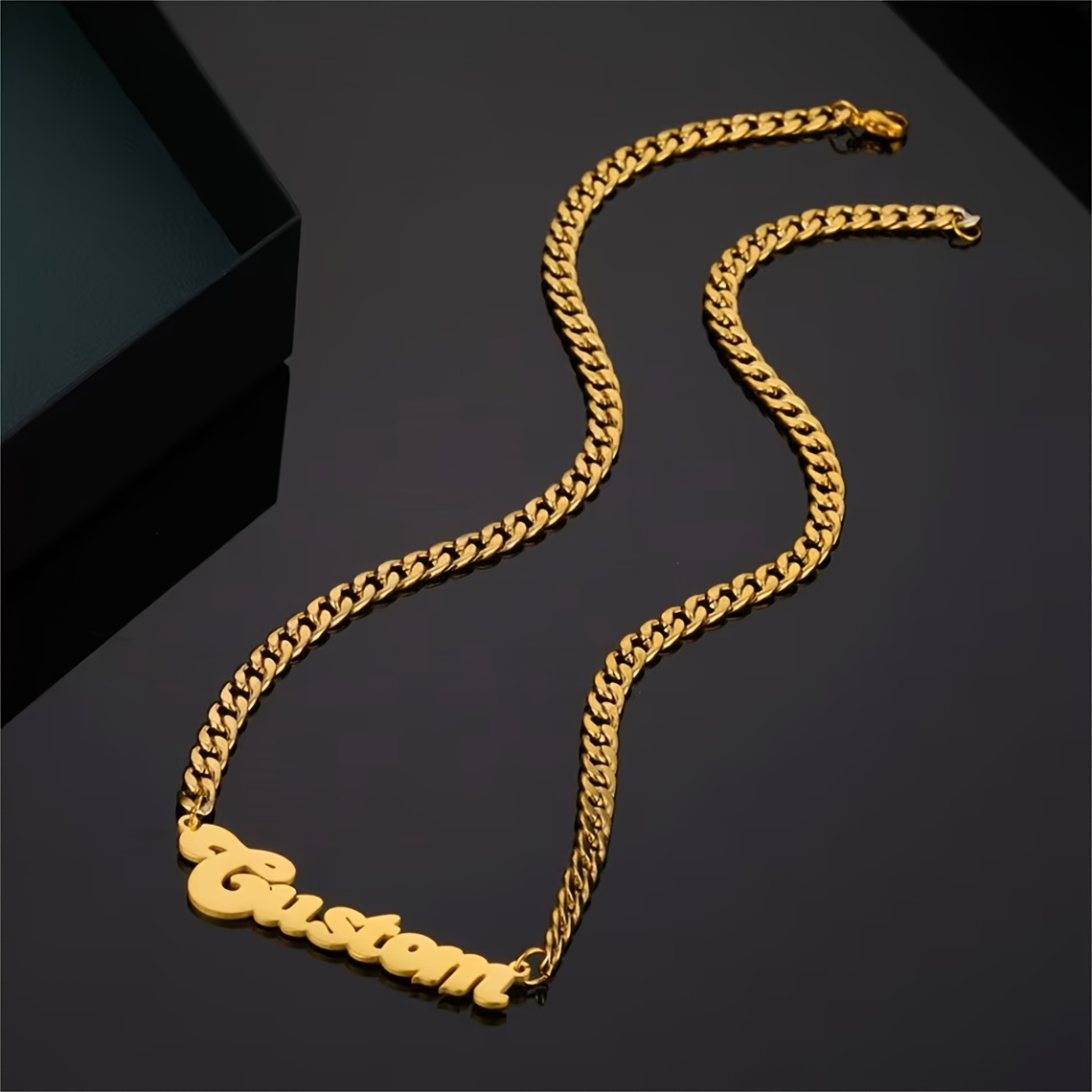 Name necklace hot sale for him