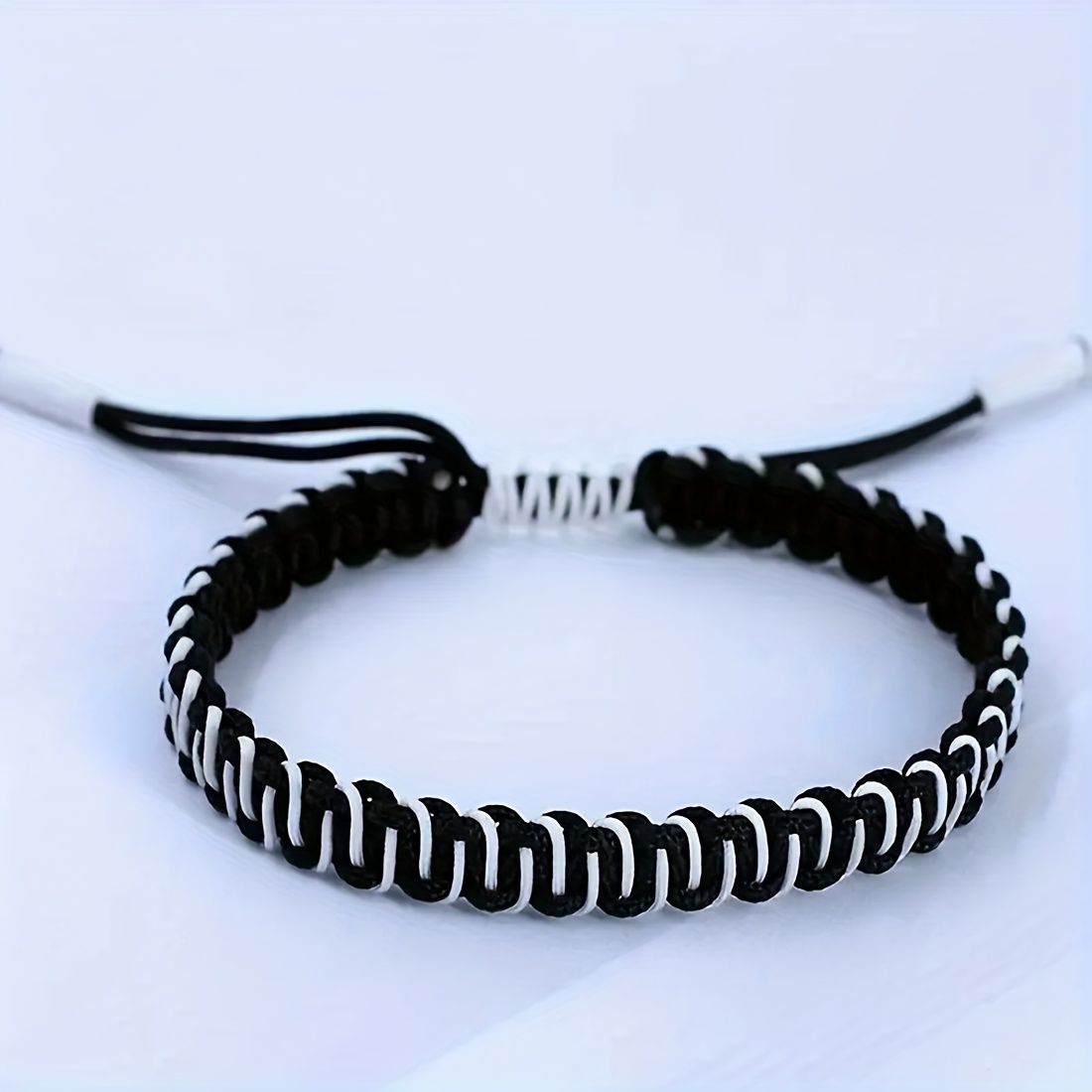 Image of Casual Braided Cord Bracelet - Sporty And Vacation-ready, And Perfect For Beach, Surfing, Skateboarding Unique Gift For Couples, Beach Accessory|minimalist Bracelet|woven Rope Band, Beach Additions