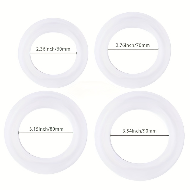 Image of 4pcs Diy Resin Bracelet Jewelry Making Round Silicone Molds, Epoxy Resin Mold For Crafting, Suitable For Jewelry Diy Bracelet Molding In 4 Sizes
