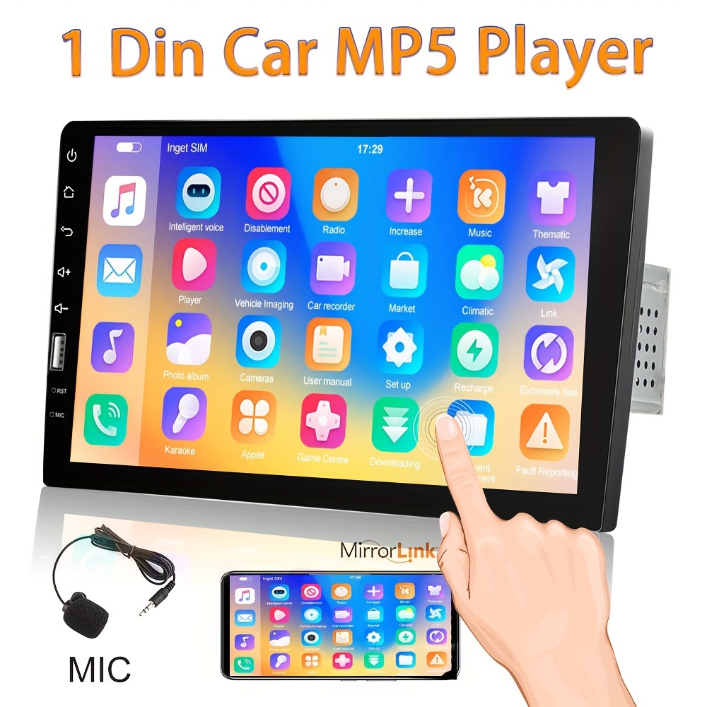 

1 Din Car Car 9- Din .5d Car Multimedia Fm Aux