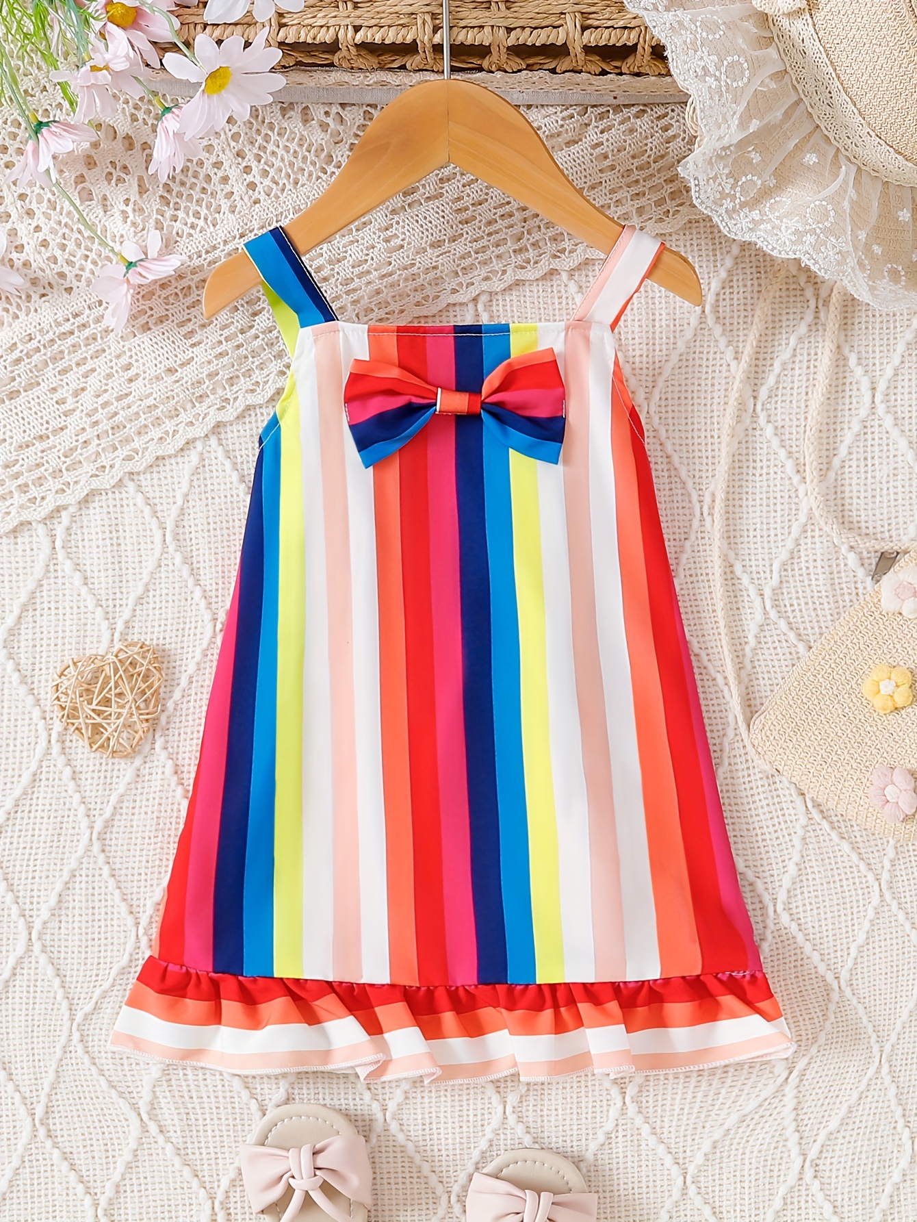 Vestito on sale bambina arcobaleno