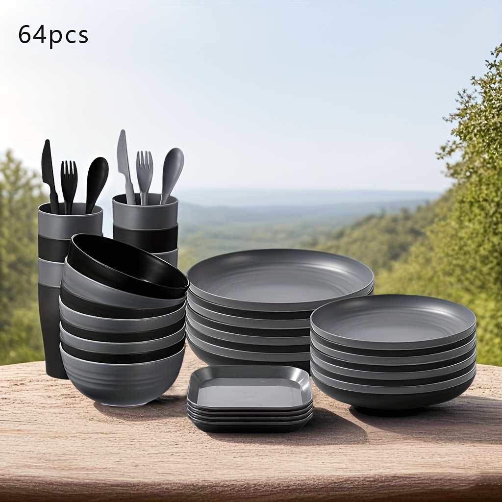 juego vajilla 64 piezas 16 platos fuencetes Temu Ecuador