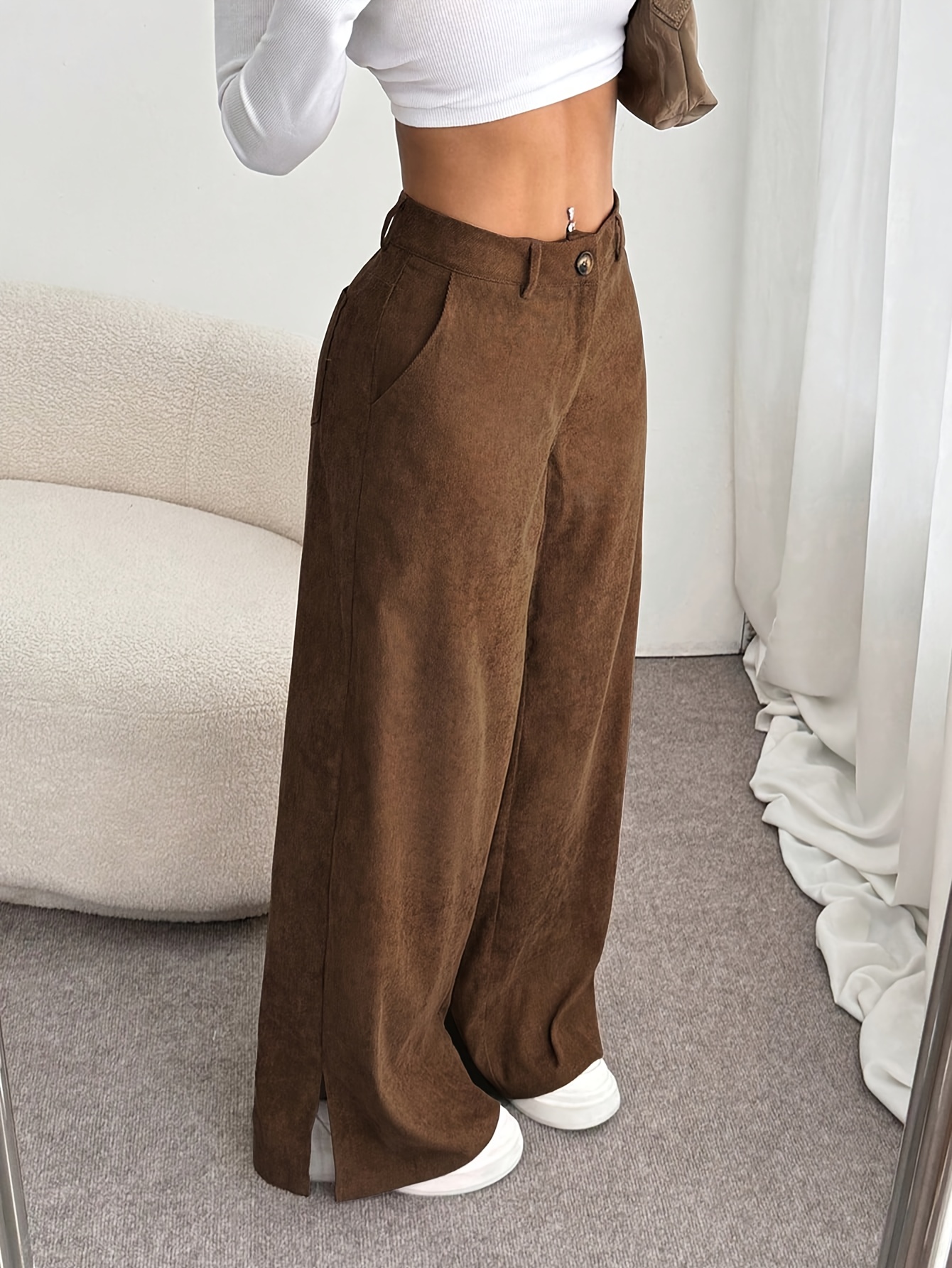 Brown Corduroy Pants