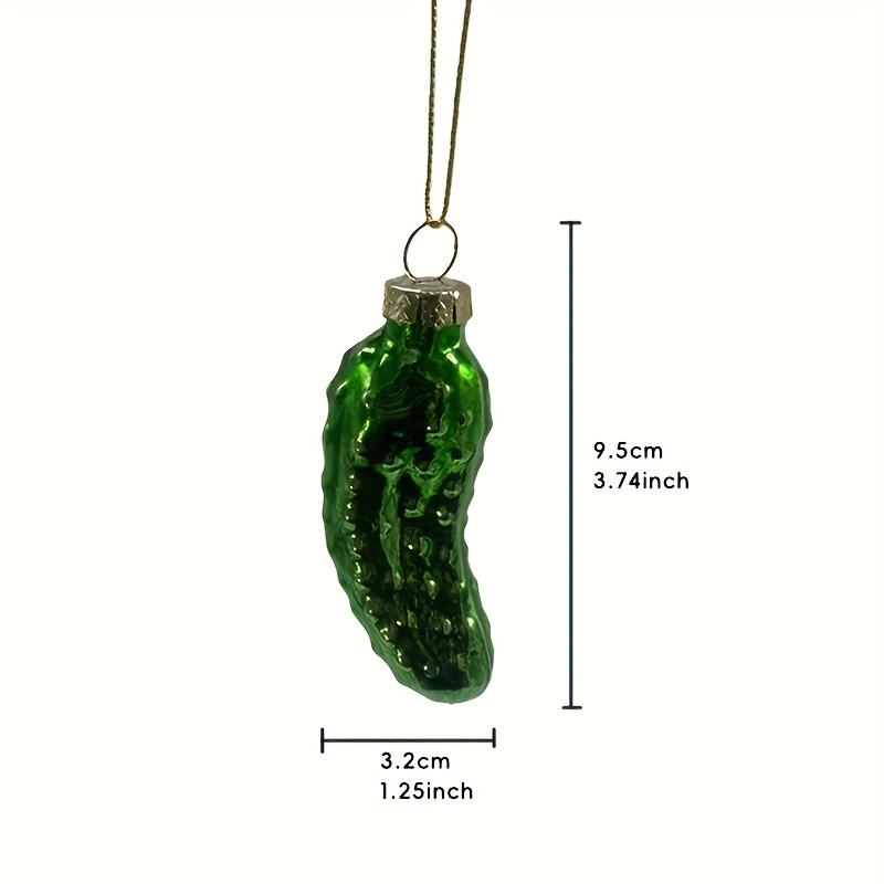 Cucumber Pendant Christmas Tree Decoration Suitable For Bedroom Living Room Decor Holiday Decor Christmas Hanging Ornament