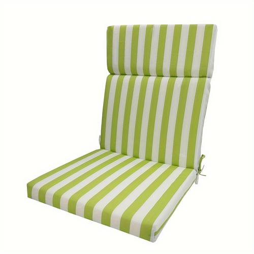 1pc outdoor indoor high back cushions patio seasonal replacement rocking chair cushion with back elastic random geometry patterns flower leaf stripe sweet home seat pad back cushion with ties for desk chair dining chairs and office chair