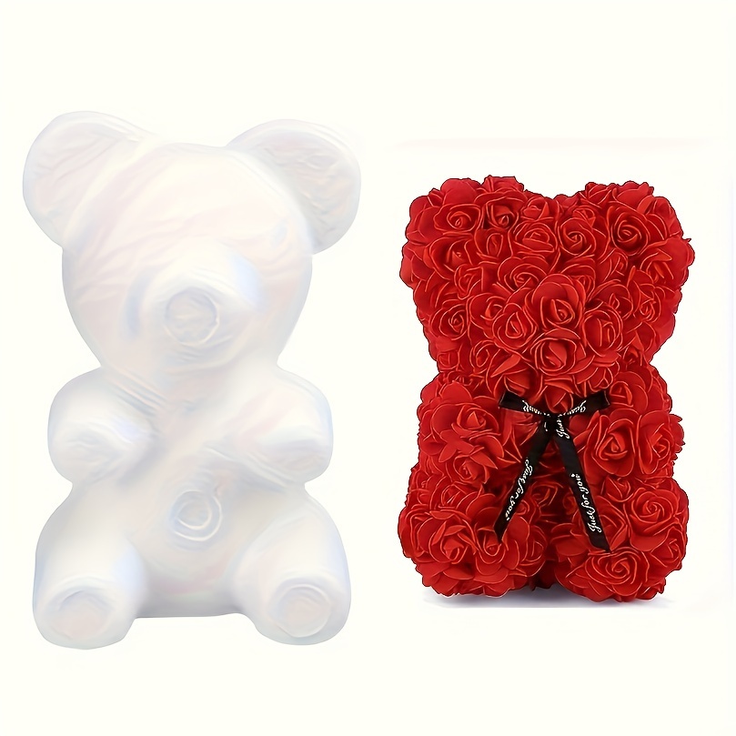 

1/2pcs, Foam Bear (19.5cm/7.68in) Foam Bear Diy Painting Bear For Weddings, 's Day , Educational , , Day