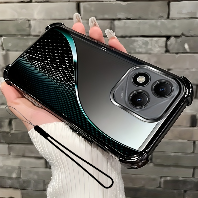 TEMU Phone Case: Phone Case Compatible With Honor 400 Lite,with Phone Lanyard,unique Texture Pattern Creative Phone Case With Combination Anti-drop