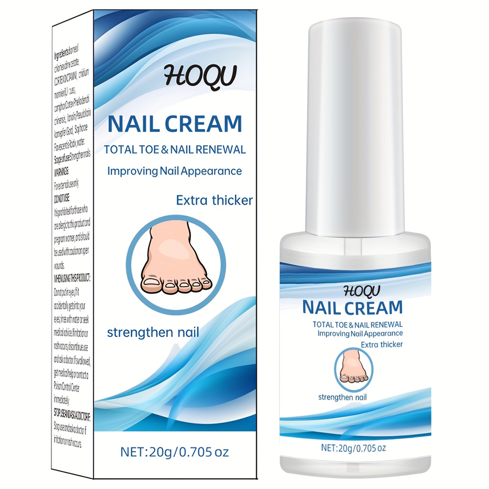 Image of Nail Cream, Renew Nails, Strengthen Nails, Keep Good Of Nails.nail Strengthening Cream For Nails With Discolouration And Thickness