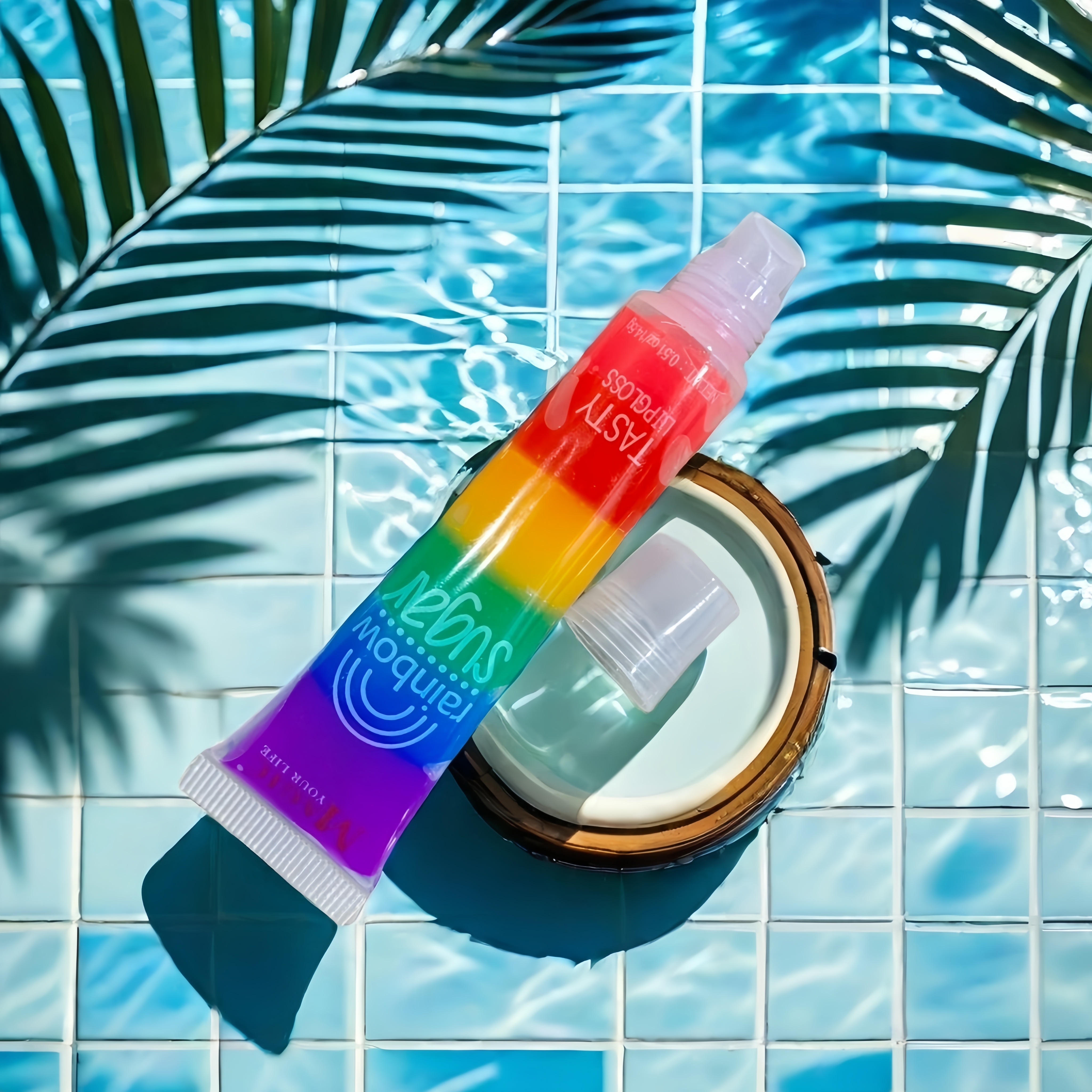 Lc611 - Single Rainbow Mirror Lip Gloss