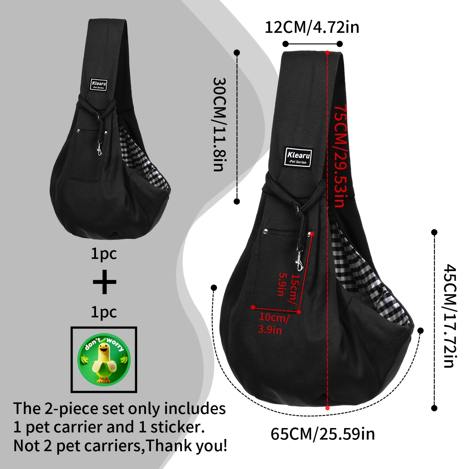 TEMU [Bolso bandolera para mascotas] Transportín para mascotas, adecuado para perros y gatos, con correas de transpirables para un viaje . Es