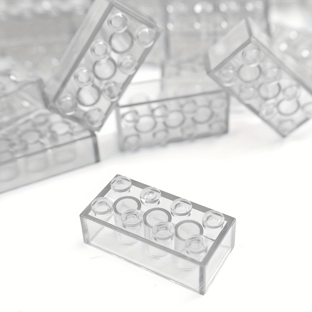 40pcs 2x4 High Brick Small Particle Building Blocks ABS Material