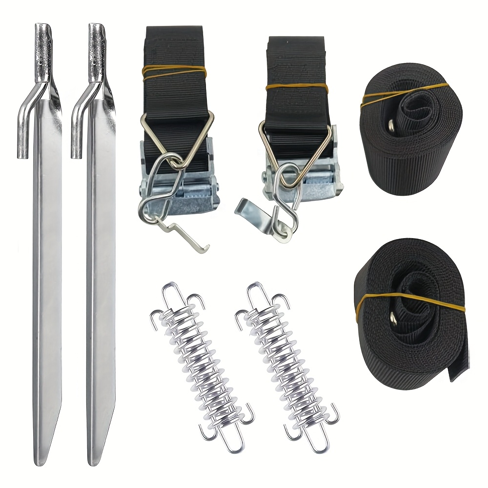 TEMU 1 Set Of Rv Awning Windproof Fixing Straps Rv Accessories