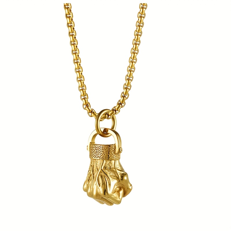 Image of And Strong Pendant In Of A , Made Of Stainless Steel, Designed For Men