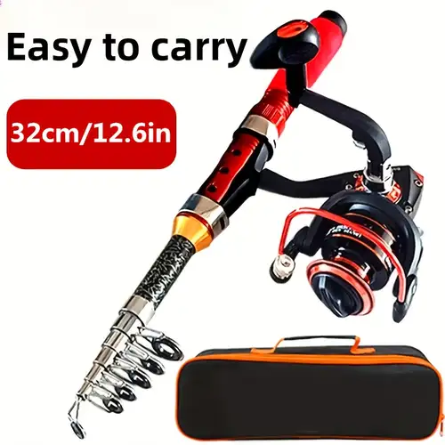 39.37inch/47.24inch/59.06inch/66.93inch/74.8inch/82.68inch/90.55inch * Length 12.06inch Pocket Collapsible Fishing Rod Reel Combo Pen Fishing Pole Kit Telescopic Fishing Rod Spinning Reel Combo Kit 39.37inch/47.24inch/59.06inch/66.93inch/74.8inch/82.68inch/90.55inch * Length 12.06inch Pocket Collapsible Fishing Rod Reel Combo Pen Fishing Pole Kit Telescopic Fishing Rod Spinning Reel Combo Kit