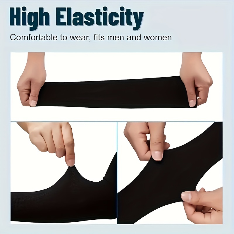 A Pair of High-Elastic Compression Arm Sleeves, Comfortable And Breathable for Both Men And Women. Suitable for Summer Leisure Sports, These Sleeves Are Ideal for Outdoor Travel, Casual Driving, Cycling, And Everyday Use.