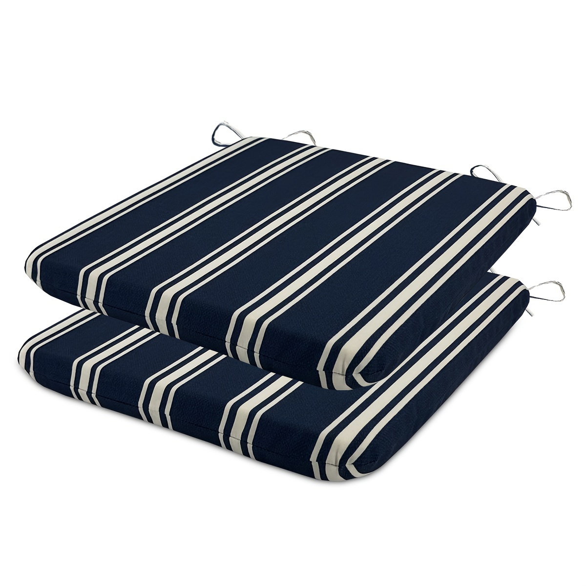 2pcs or 4pcs outdoor indoor chair cushions for patio furniture   patio chair cushions with ties foam filler outdoor seat cushion only cushions only 0