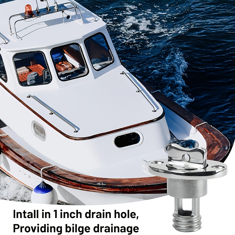 Stainless Steel Water Plug for Marine Hardware
