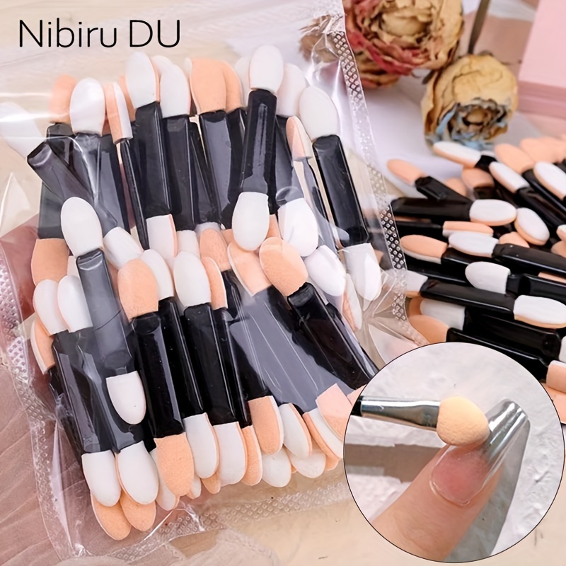 50 Einweg-Wimperntusche-Pinsel – Schwarz, 10 Cm Lang | Für Mascara, Wimpernpflege & Make-up