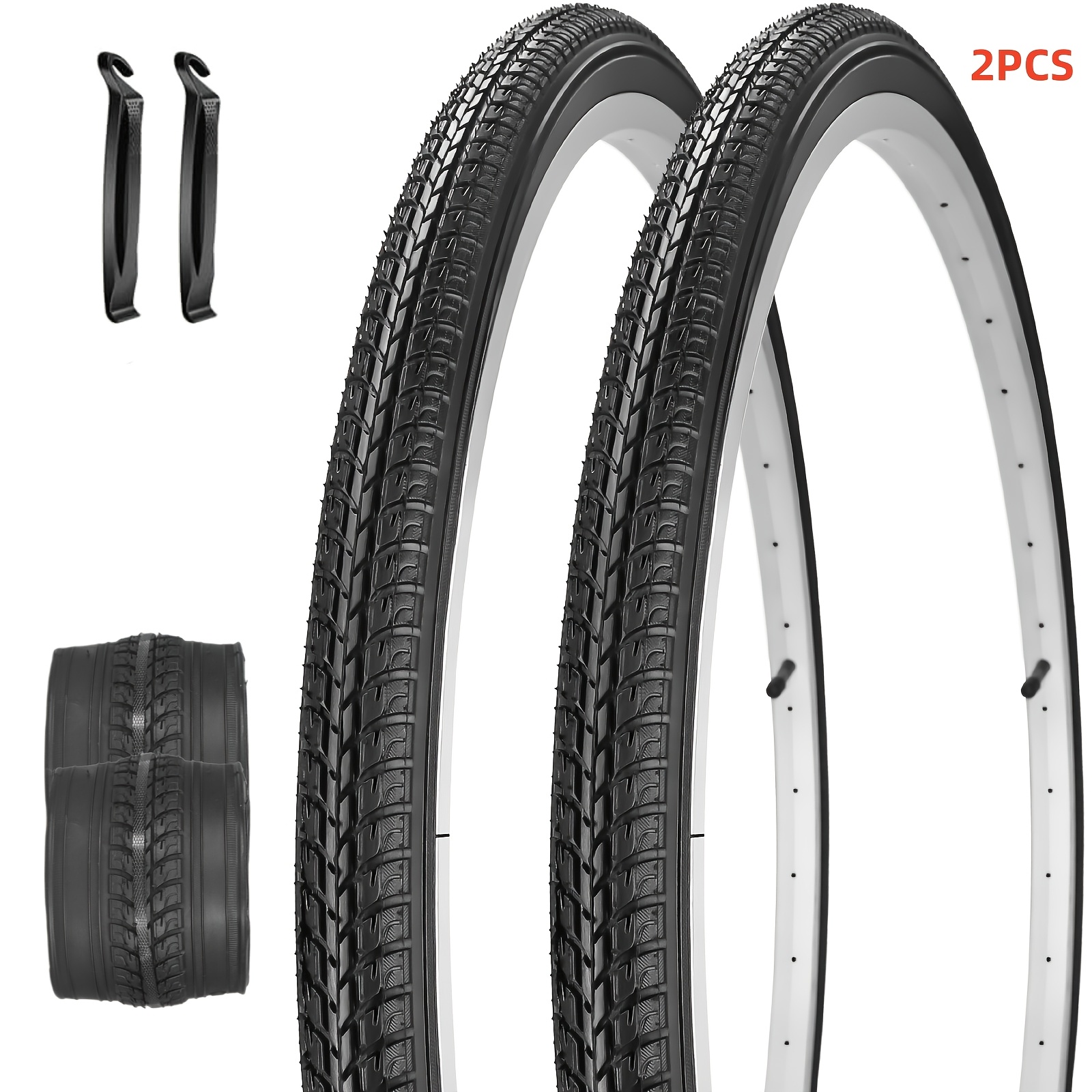bicycle tires and tubes sold on Temu United States