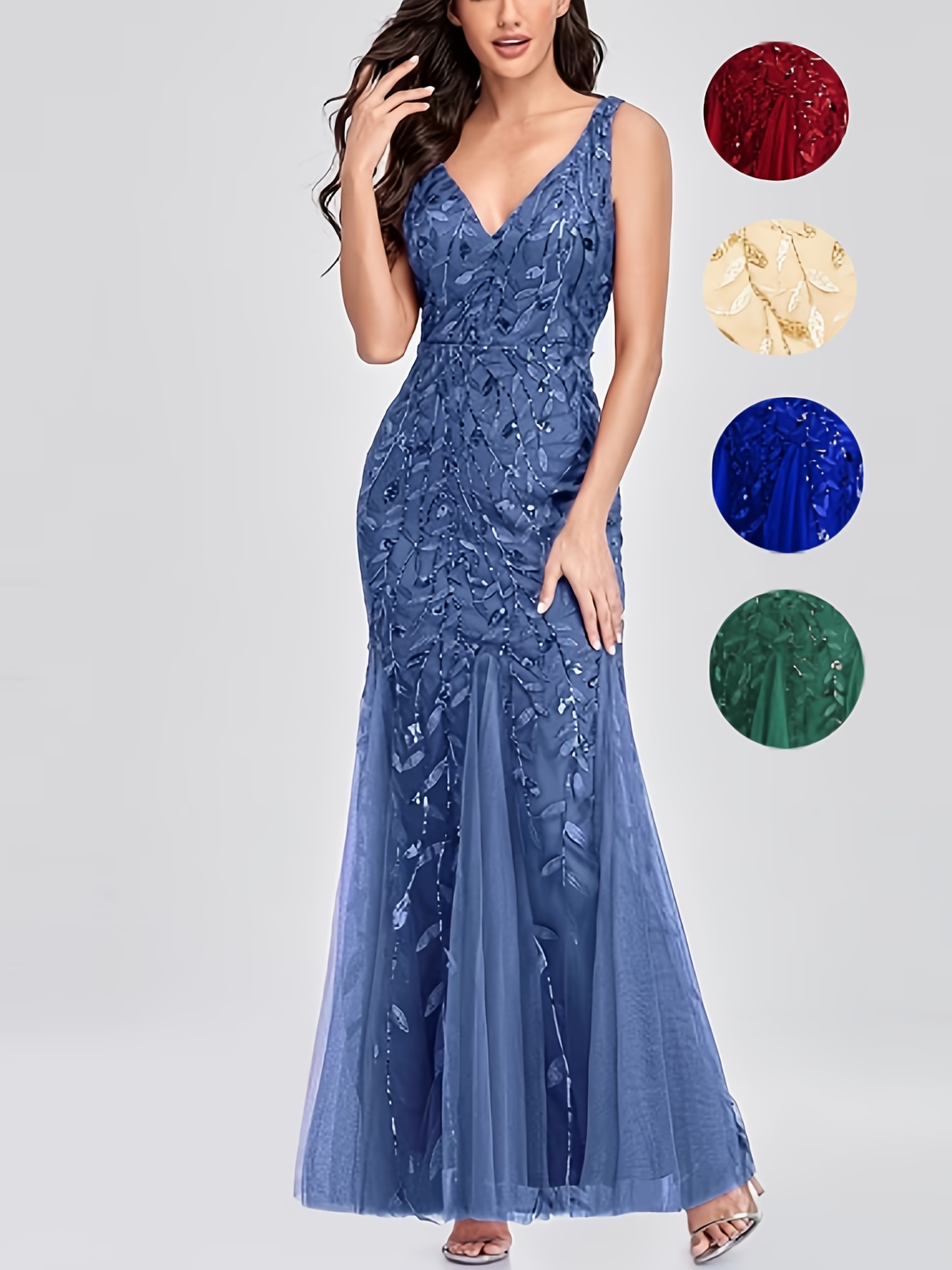 dress for wedding guest sold on Temu United States