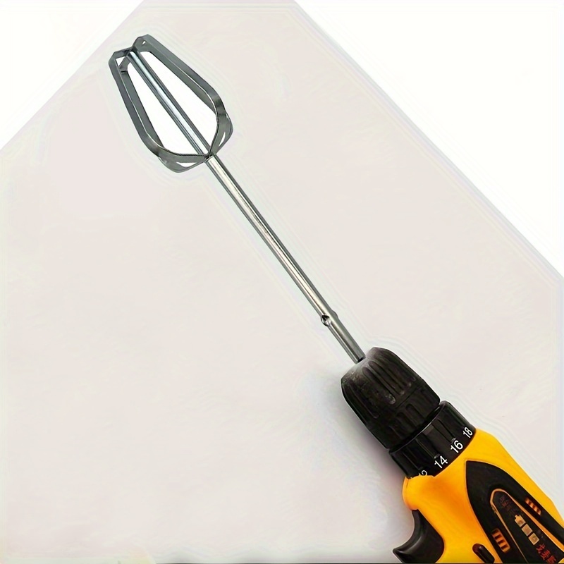 

Electric Drill Attachment - Metal Whisk For Eggs, Cream & Baking - Essential Kitchen Gadget