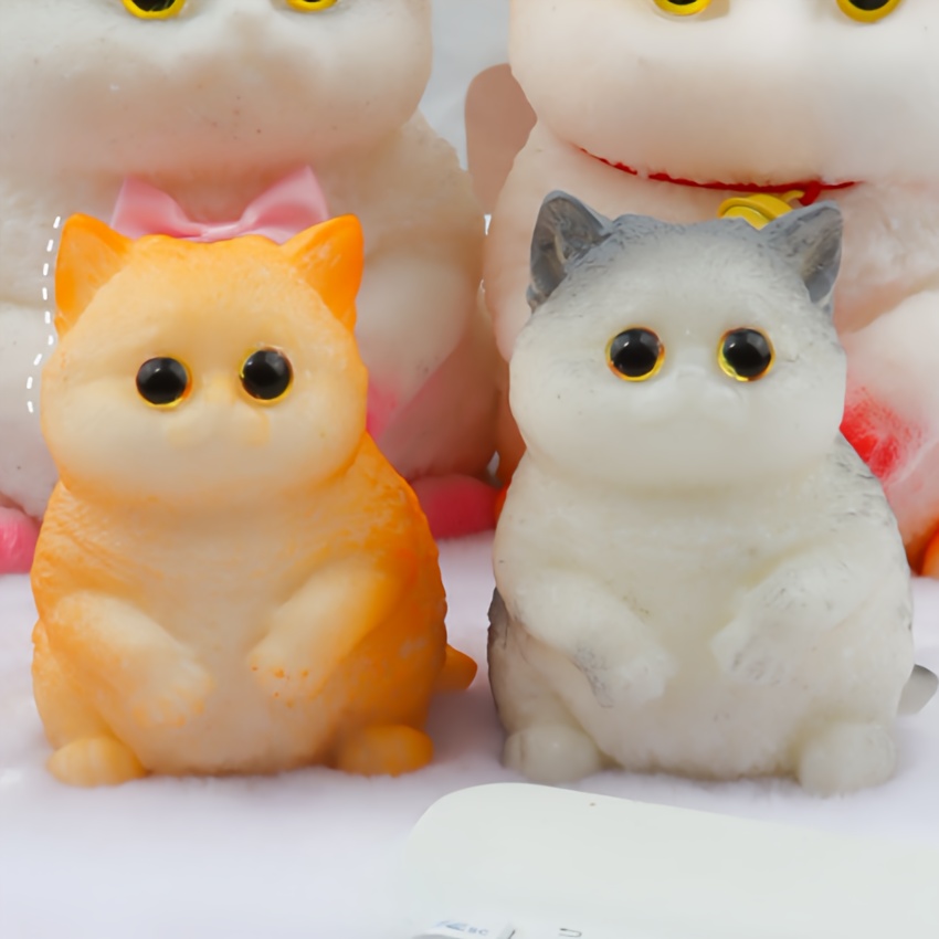 デパコスまとめ売り 猫の置物 No.1638（大きなティーポット手作りの珍しいセラミック