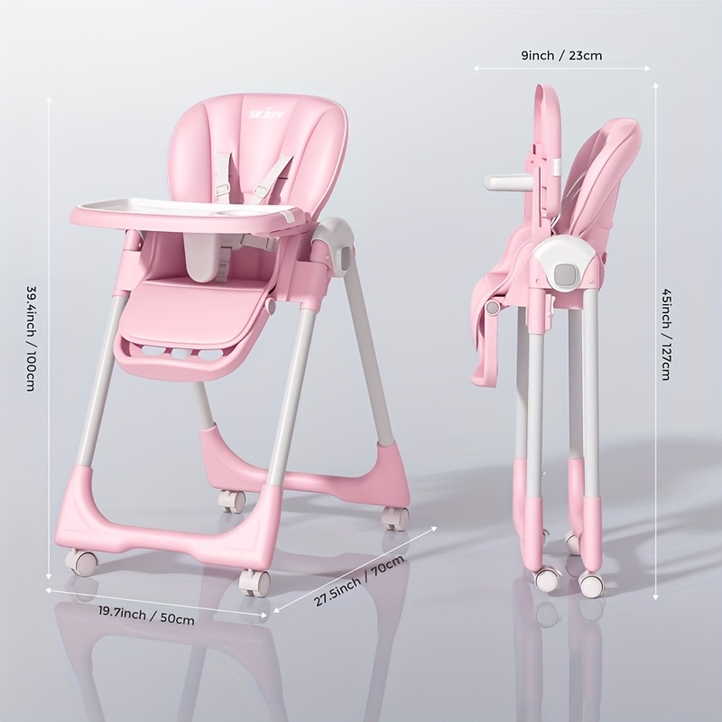 Pink Baby High Chair Months Argos Booster Portable Baby High Chair