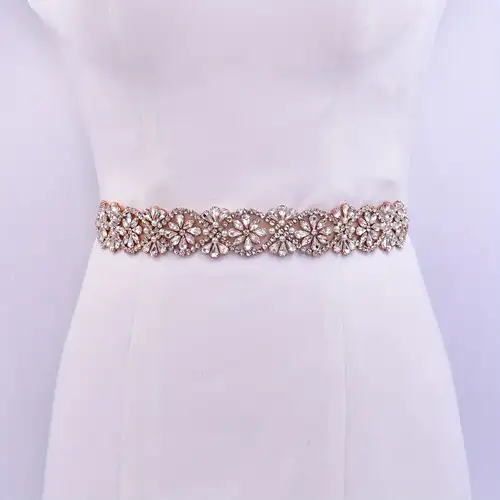 Unbranded Rhinestone Sew - On Sewing Appliques Rhinestone Wedding Belt Sash Silver Diamante Chain Appliqu For Dresses, DIY Costume, Evening Wear Rhinestones Iron - On Sewing Appliques Unbranded Rhinestone Sew - On Sewing Appliques Rhinestone Wedding Belt Sash Silver Diamante Chain Appliqu For Dresses, DIY Costume, Evening Wear Rhinestones Iron - On Sewing Appliques