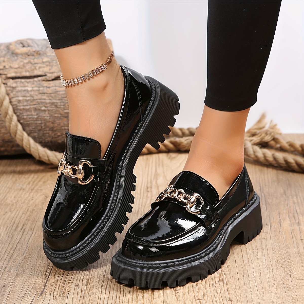 Platform Loafers Loafers Comfortable Women's Platform Loafers
