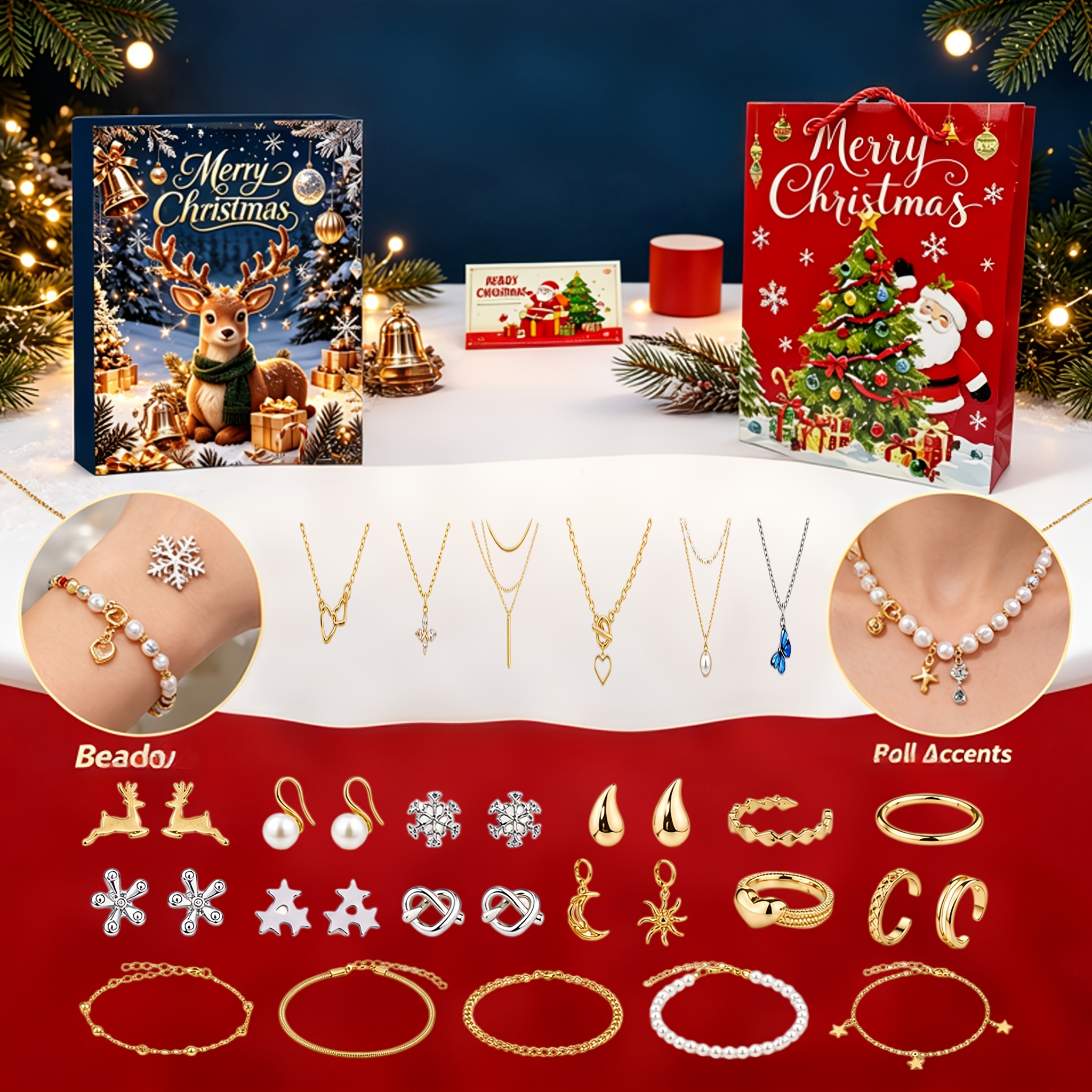 2026 Christmas Countdown Calendar, 24-Day Holiday Gift