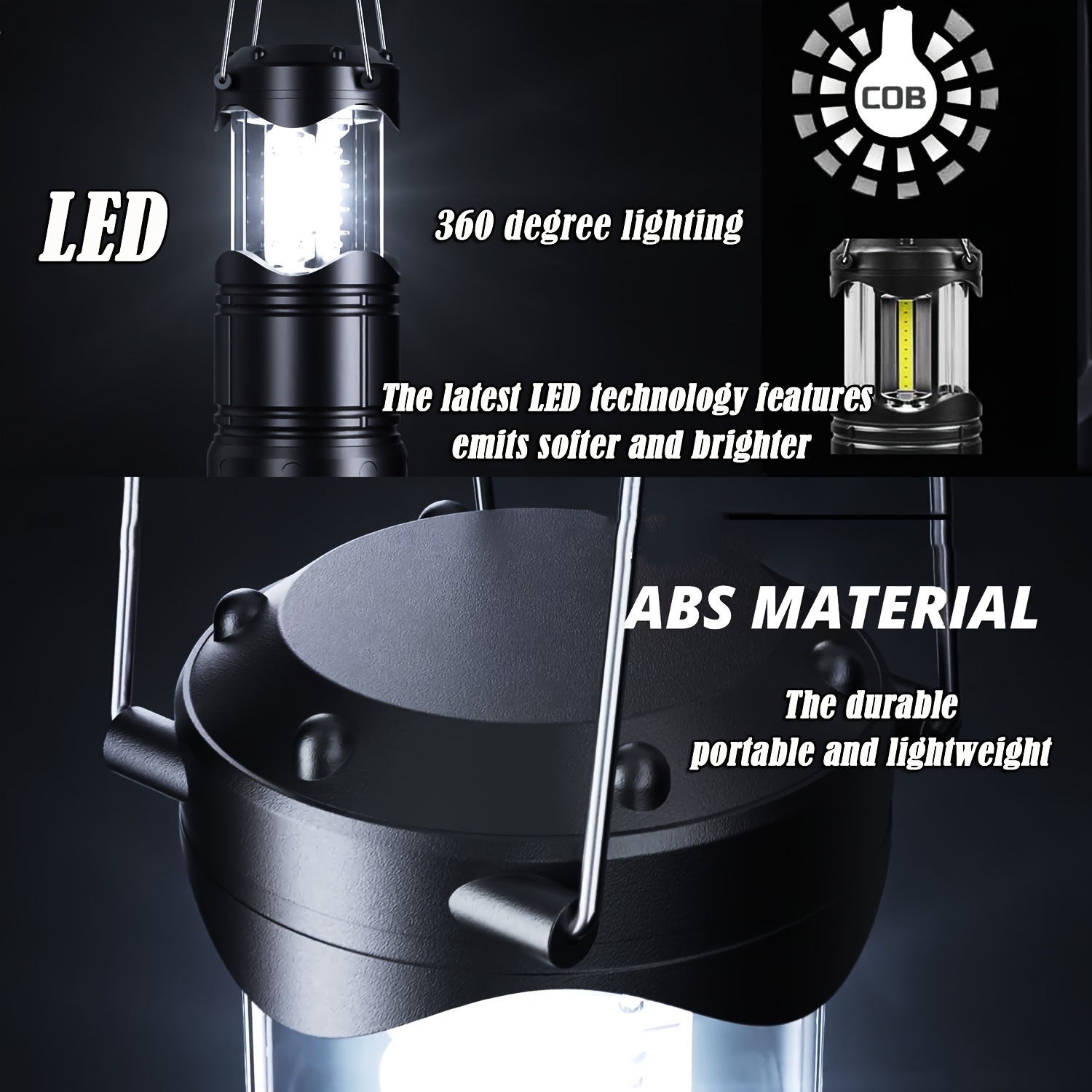 Portable Horse Lantern for Camping & Outdoor Lighting
