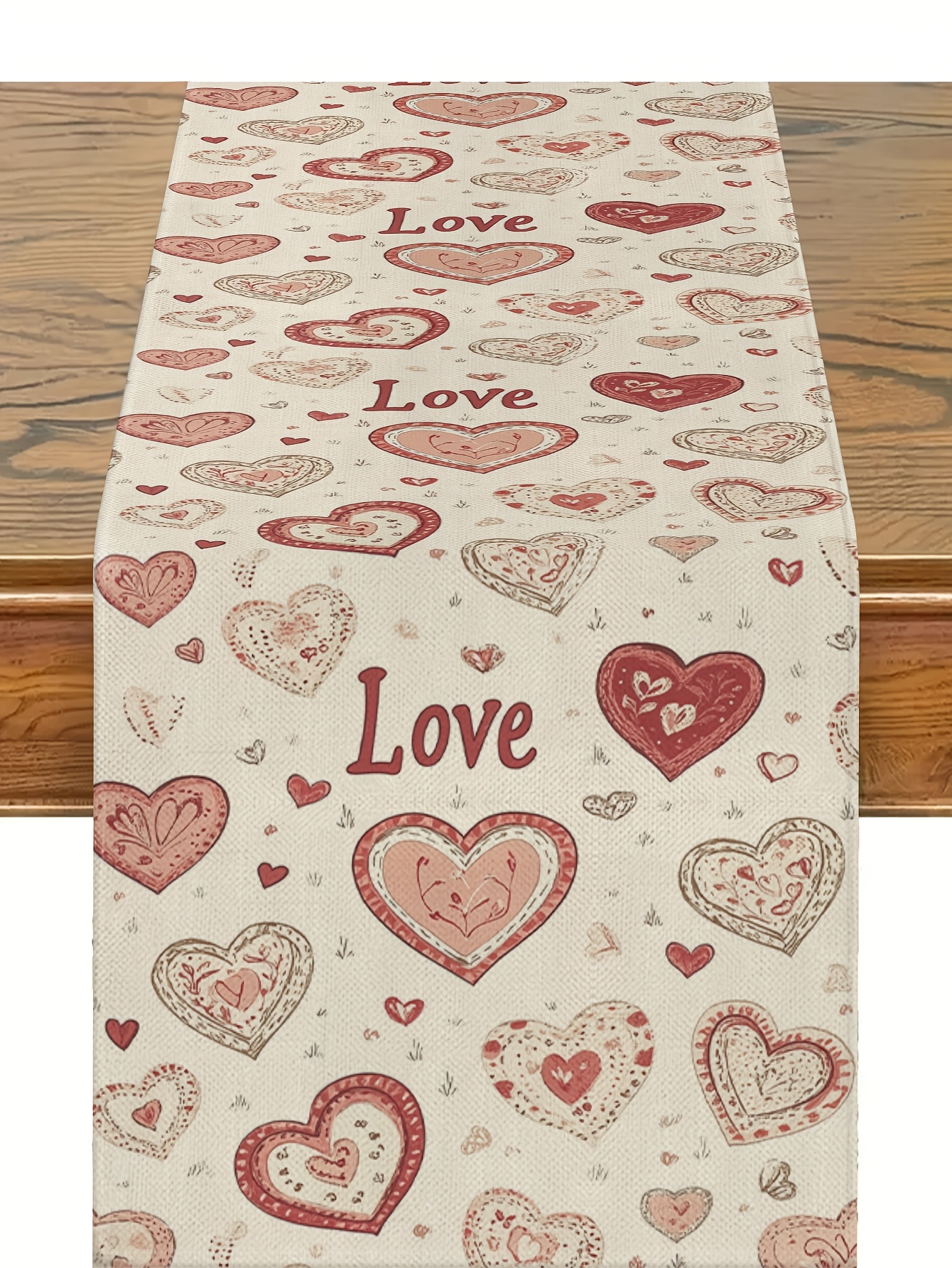 Letrero Kissing Booth Decoración San Valentín Treory - , Centro Mesa  Romántico Caja Madera Corazones Tela, image size:800x1066