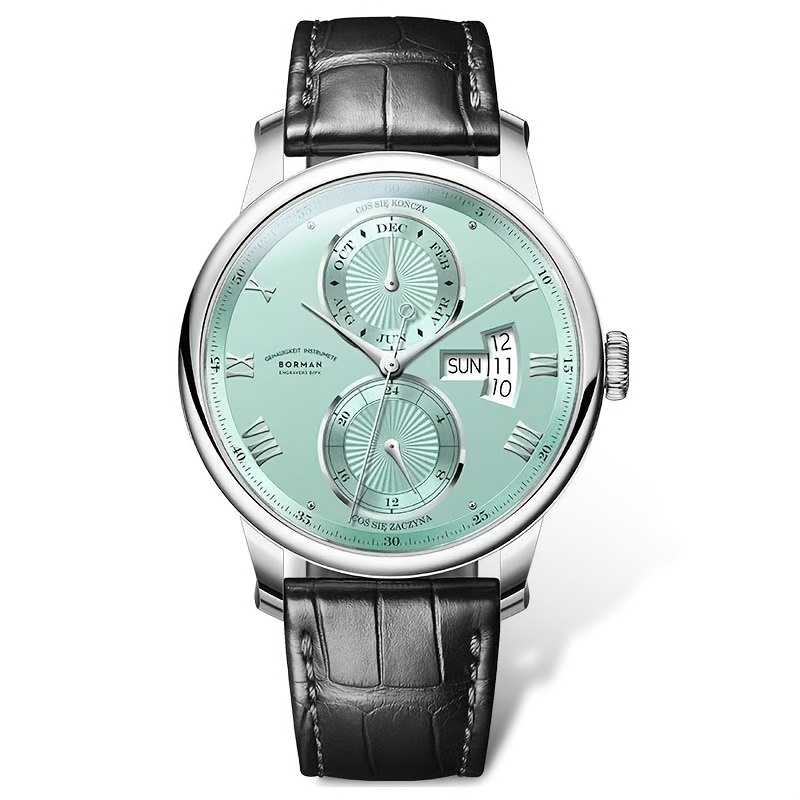 Image of Borman Watch Men's Mechanical Watch Fully Automatic Luminous Business Watch Gentleman Series Men's Watch, Without Battery