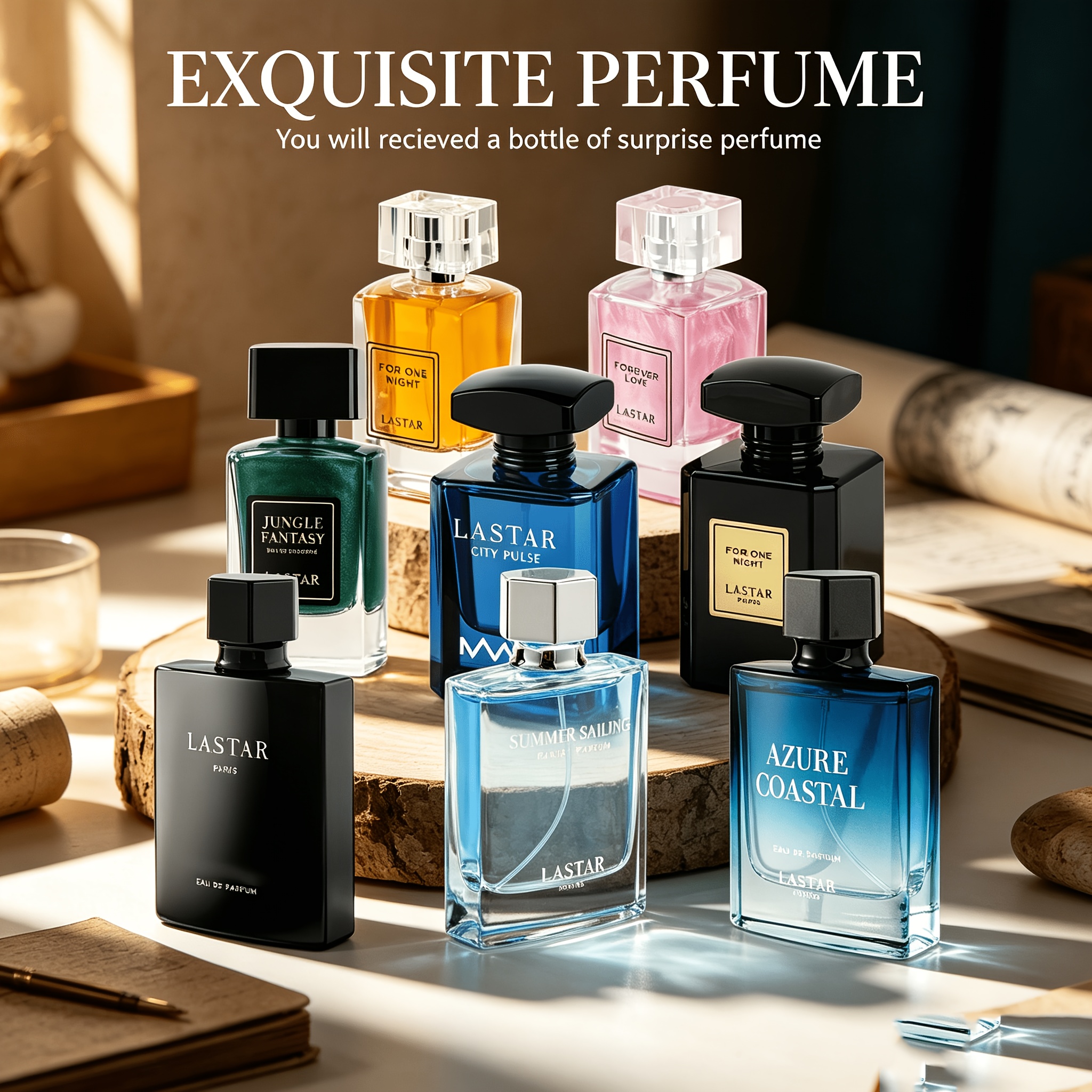 Men's /aftershave, 1 Bottle Sent , Pheromone Perfume, Men's Eau De Toilette, Men's Surprise Perfume, Sent , Multiple Fragrance Notes, Multiple .50ml/55ml