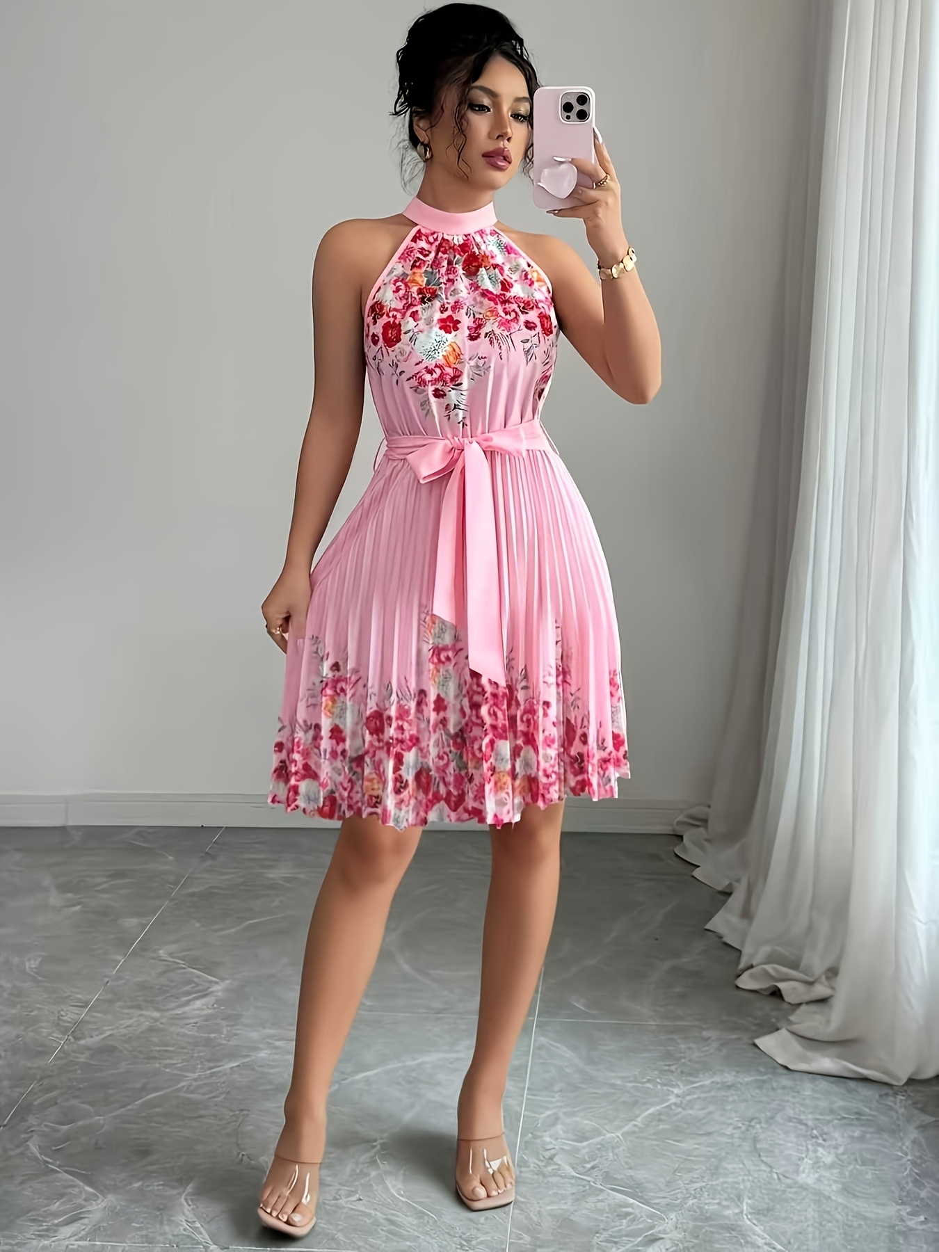 overload mesh bodycon corset mini dress in ivory Palmer / | MESHKI Size:80cm0-1 Year (80cm) Bold yet considered Light Yellow Print Valeska Beaded Midi Dress