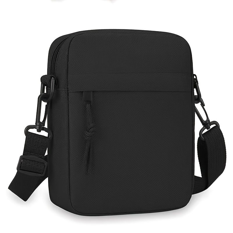 Image of Bag - Neutral Men's/ladies Shoulder Bag Crossbody Bag Solid Color Shoulder Mini Square Bag Casual Lightweight Phone Bag [bag Opening Random]
