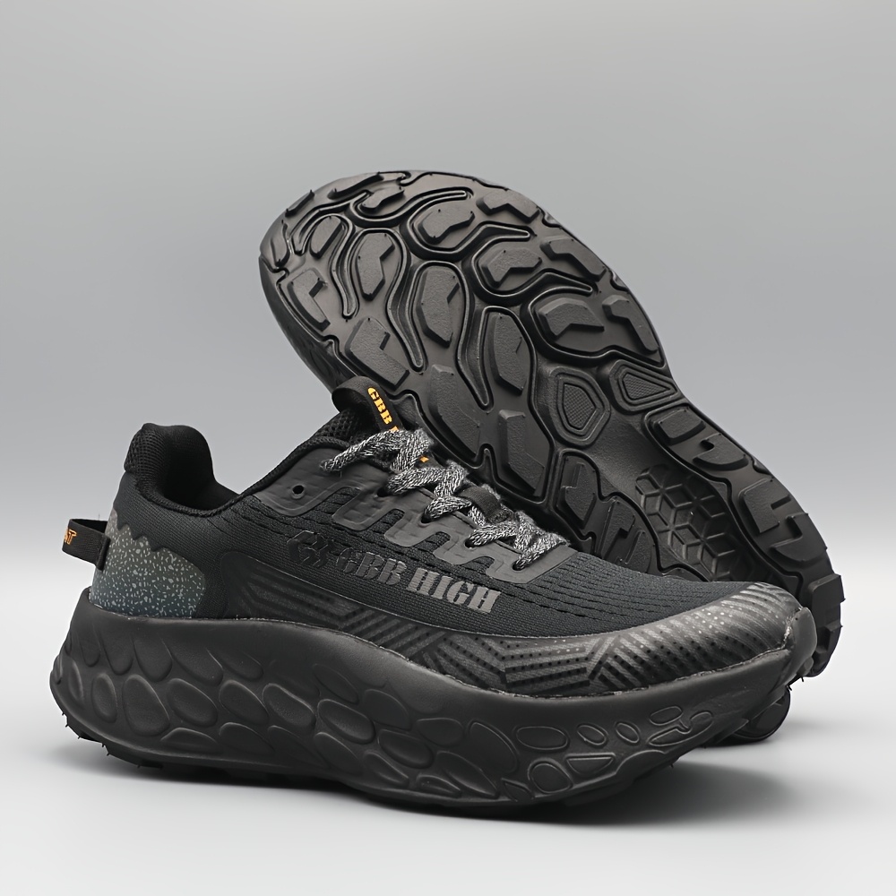 Men'S Thick-Soled Height-Increasing Sports Casual Shoes, Comfortable And Lightweight, Shock-Absorbing Outdoor Jogging Shoes, Slip-Resistant And Breathable Hiking Footwear